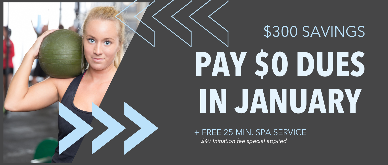 Pay $0 Dues in January! icon