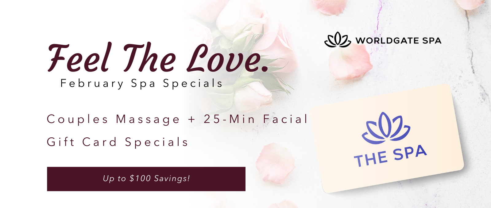 Feel the Love at Worldgate Spa icon