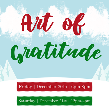 Herndon VA Winter Event Art of Gratitude